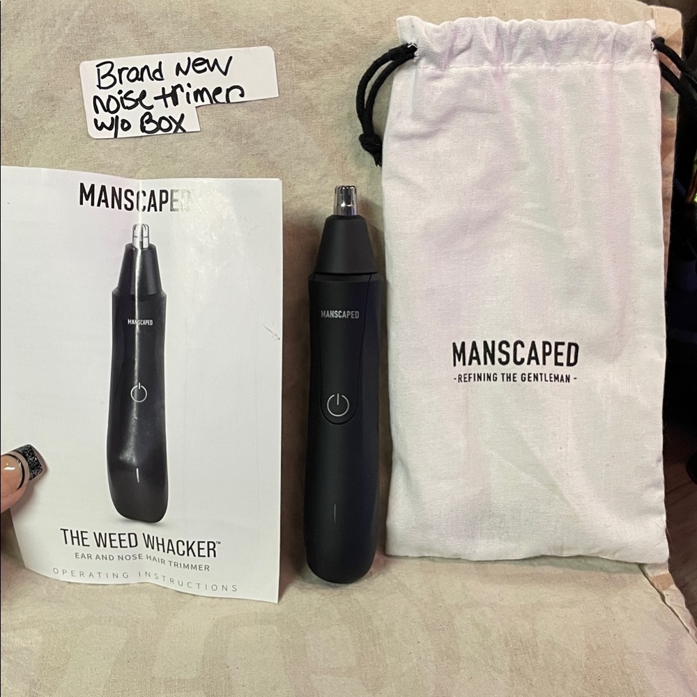 Manscaped Black Nose Hair Trimmer